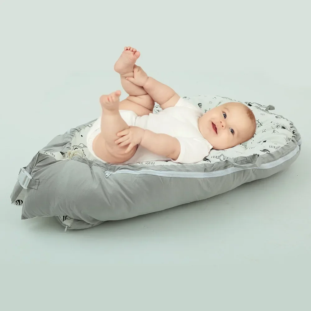 

1pc Newborn Bionic Bed Movable Crib Baby Pressure-proof Portable Bed