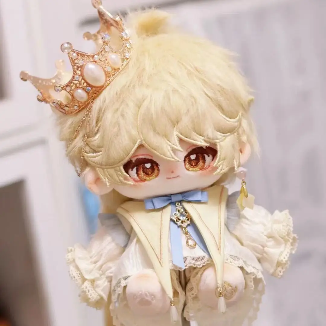 Wypchana lalka GenshinImpact Aether Lumine Cute 20cm Cotton Doll Game Fan Plush Toys Dress Up dla dorosłych i dzieci do zbierania prezentów