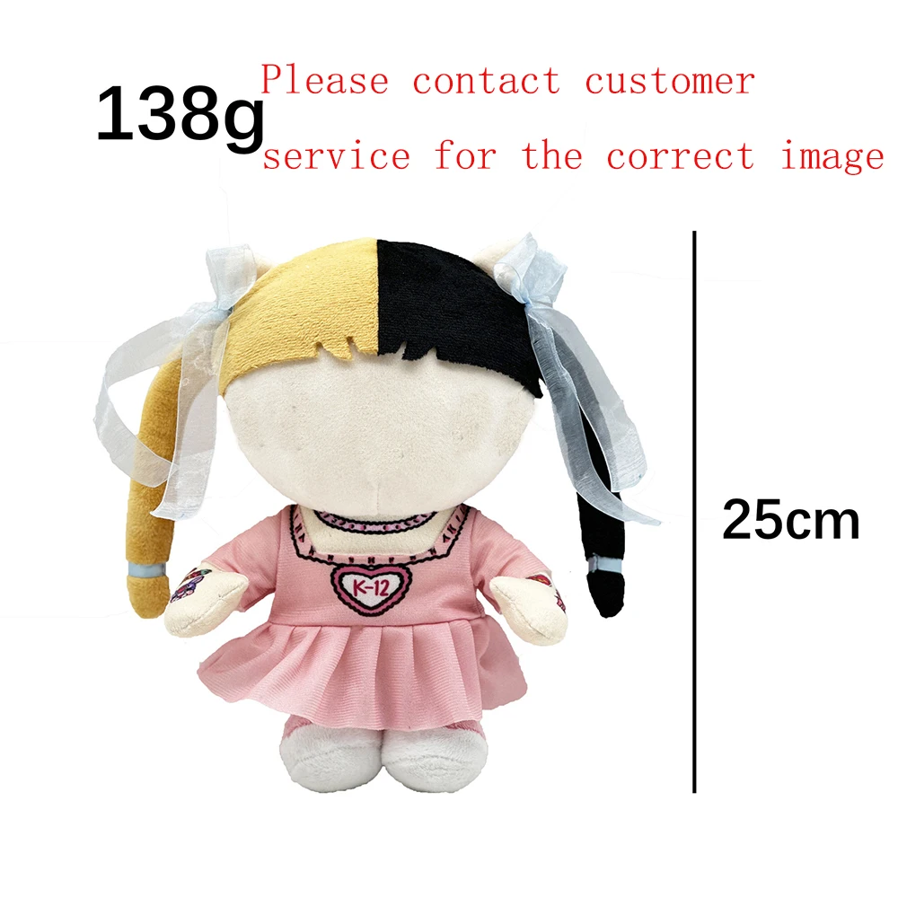 

Melanie Martinez Plush Toy with Dress Soft Stuffed Cartoon Figure Doll for Fans Gift