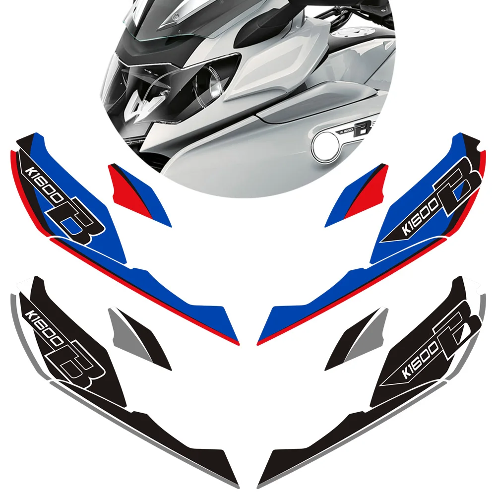 Tank Pad Protection Fairing Fender Emblem Cases Panniers Luggage Trunk 3D Stickers Motorcycle Stickers For BMW K1600B