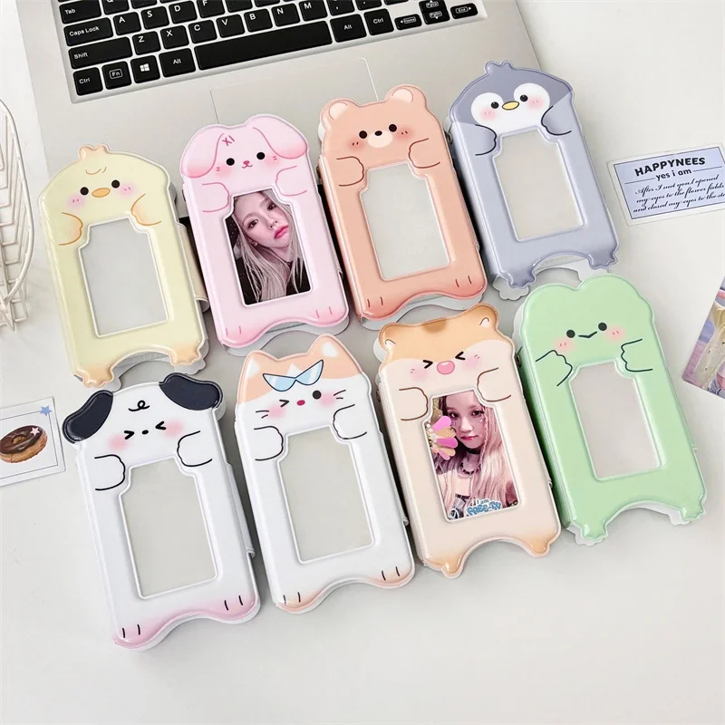 Cute Animal 3 Inch Card Book Postcard Photocards Holder Idol Photo Card Collector Card Album Photo Lomo Card Photo Card Binder