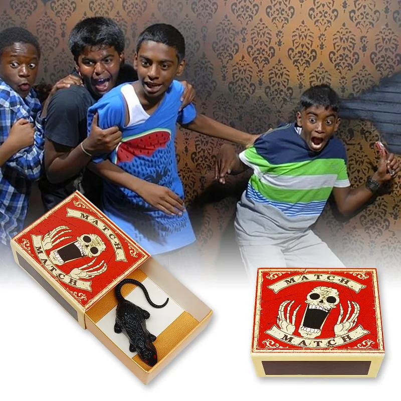 Terror Matchbox Creative Prank Funny Prank Toy Halloween April Fool's Day Props Party Game New Novelty Toys 1pcs