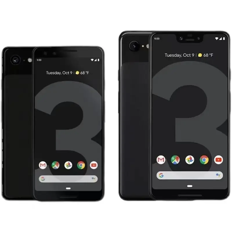 هاتف Google Pixel3xl 4G بشاشة 6.3 بوصة Snapdragon845 18 وات شحن بطارية 3430 مللي أمبير في الساعة مستعمل