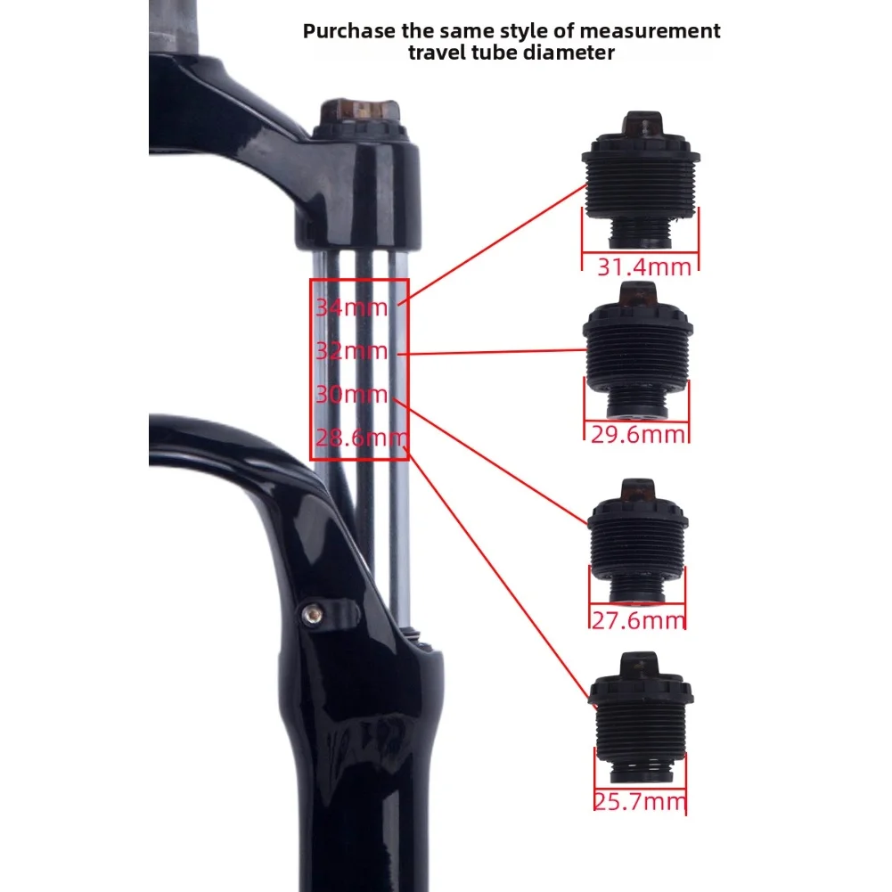 For XCR XCM Compatible With XCM Resin Adjuster Damping Rod Knob Bicycle Maintenance Fork Preload Adjustment Knob