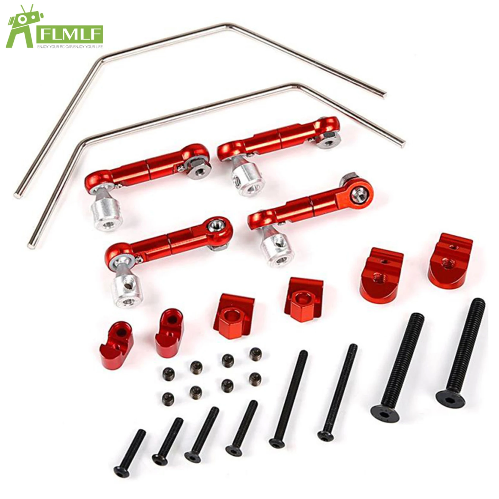 Sway Bar Anti Roll Bars Balance Bar Set of Accessoire Fit voor 1/5 HPI ROFUN BAHA ROVAN KM BAJA 5B 5T 5SC Rc Auto Speelgoed Games Onderdelen