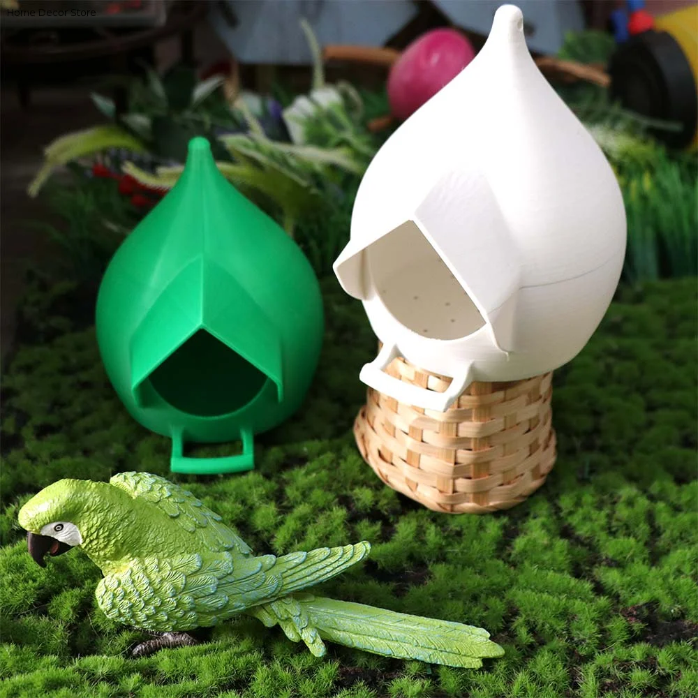 Creative Waterproof Hanging Bird Feeder Rainproof with Stand Bird Feeding Dispenser Large Capacity Hummingbird Feeder Outdoor