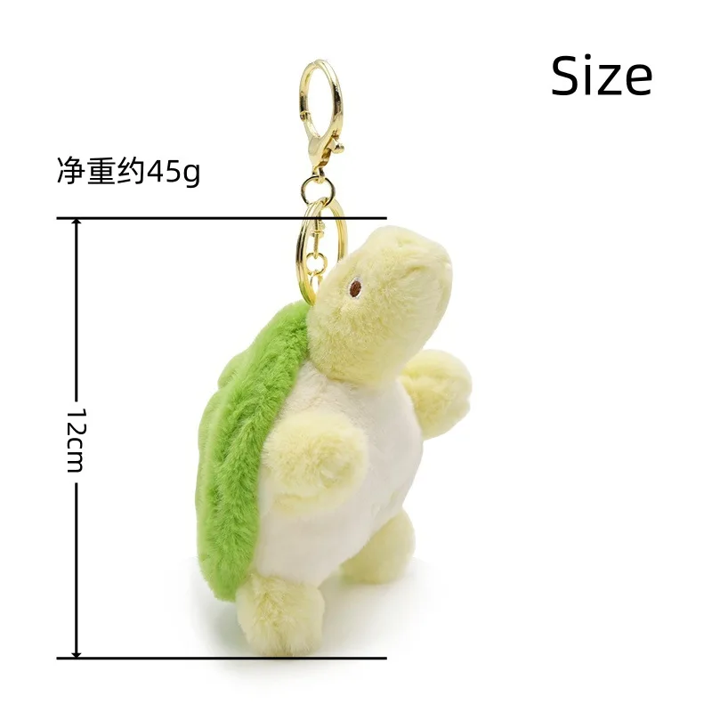 new Soft Creative Sand Sculpture Toy Fragrant Abdominal Muscle Little Turtle Plush Toy Keychain Pendant funny Doll Machine Doll