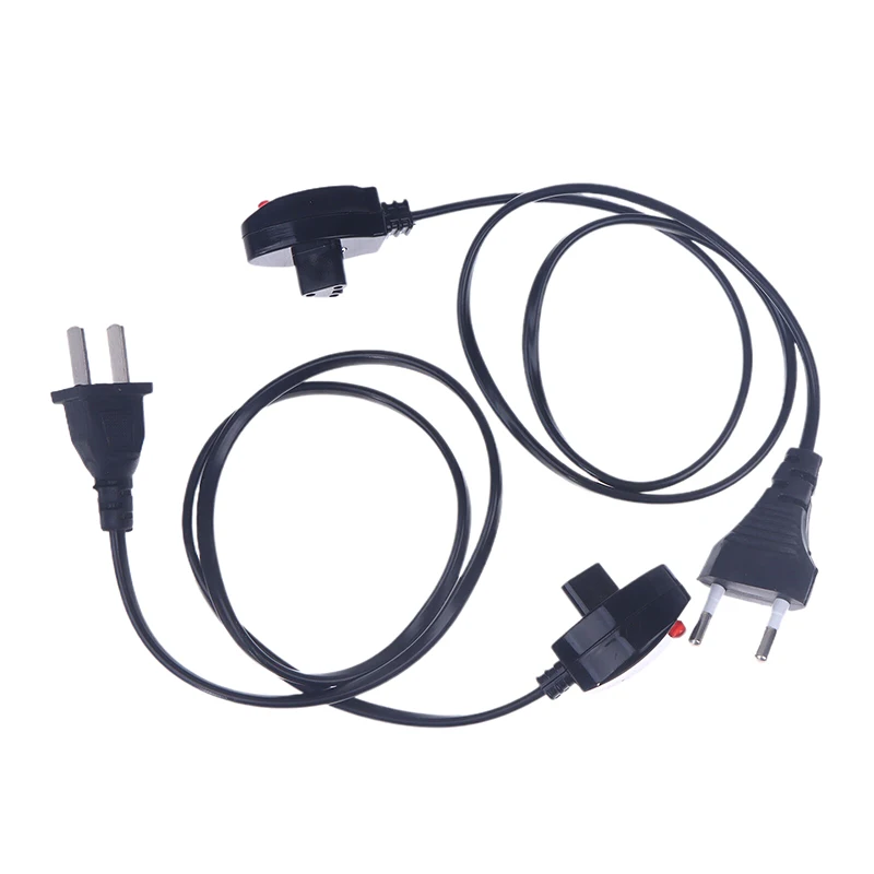 New 1Pcs Hot Water Bottle Charging Cable Power Plug Outdoor Portable Electric Bag Hand Warmer Pocket Rechargeable CN/EU Plug