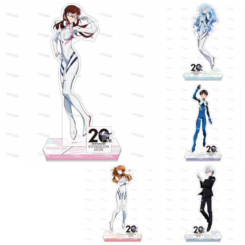 

Популярная акриловая подставка по аниме «Евангелион» с креативным дизайном персонажей, настольная игрушка