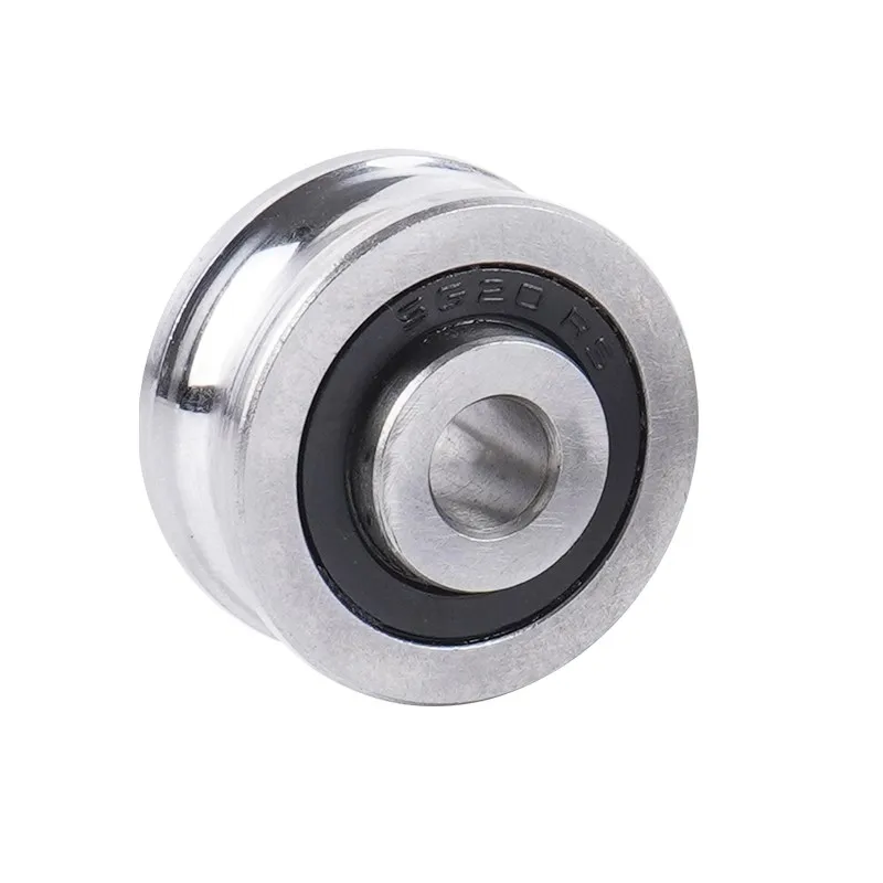 5set SG10 SG15 SG20 SG25SG66+M4 M5 M6 M8 Screw Bolts Bearing U-groove Track Guide Roller Bearing Textile Machine Pulley Bearings