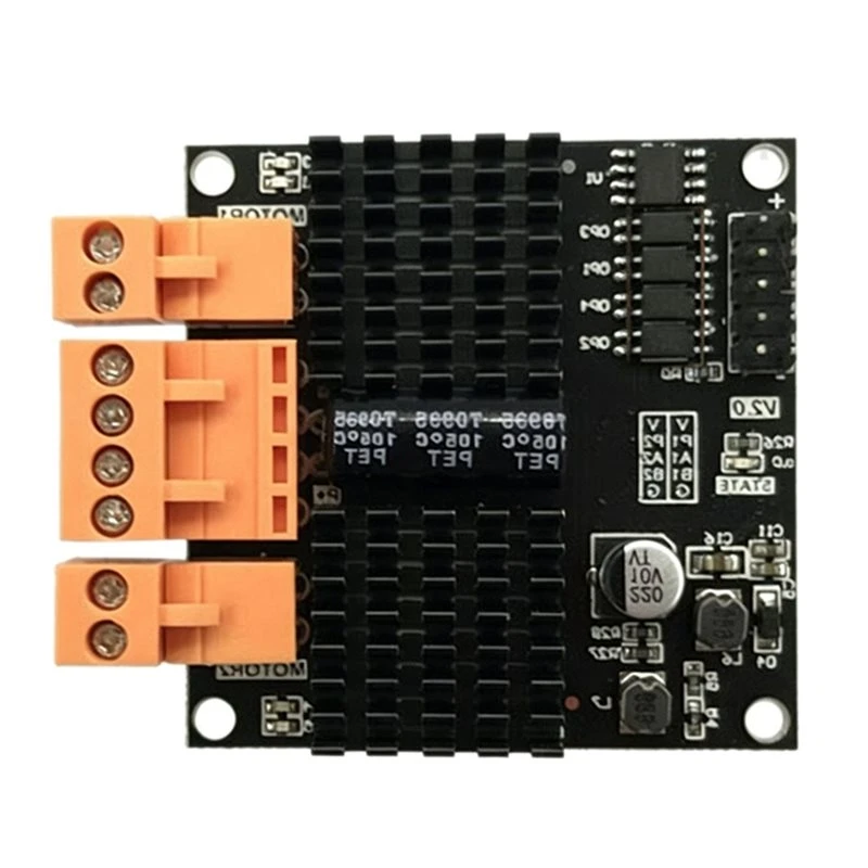 ABJT-DC Brushed Motor Driver Module 12V/24V 12A 2 Channel 300W Surpass L298N