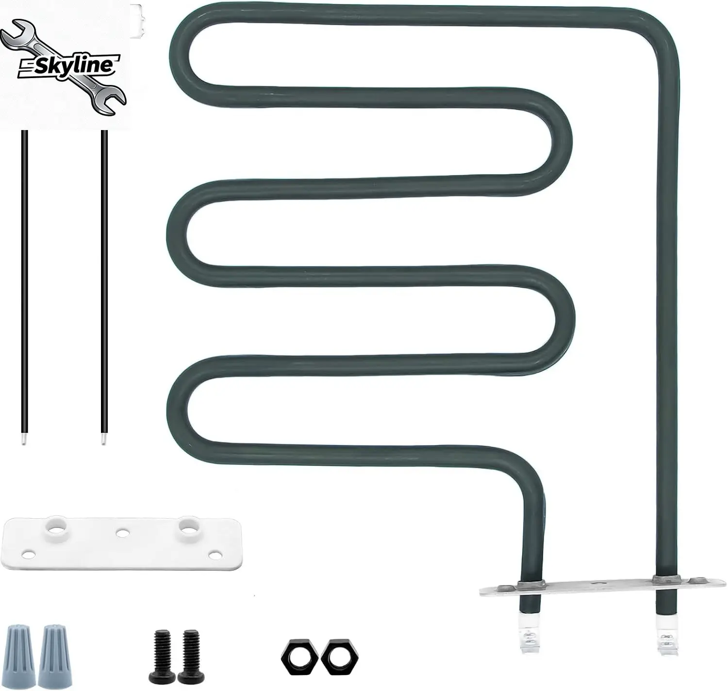 800W Electric Smoker Heating Element Compatible with Masterbuilt and Char-Broil 30