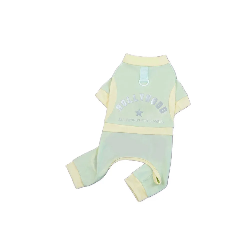 

Ice Silk Dog Cooling Jumpsuit Breathable Soft Dog Four Legged Clothes Thin Fashionable Pet Sunscreen Clothes