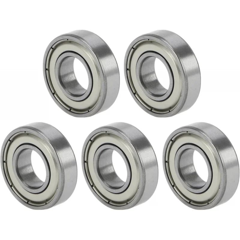 6900ZZ Deep Groove Ball Bearings P6 10x22x6mm Lubricated Bearings Double Metal Seal Silver Tone Scooter Skateboard Wheel
