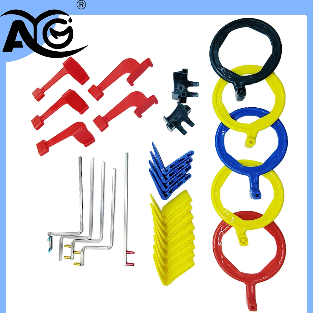 

AG Dental X-Ray Film Positioning System Dental Lab Film X ray Position Kit Positioner Holder Locator Dentistry Tool Instrument