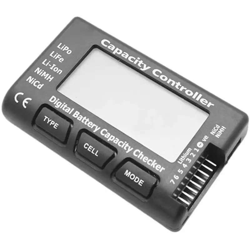 

RC CellMeter-7 Цифровая проверка емкости аккумулятора LiPo LiFe Li-ion NiMH Nicd