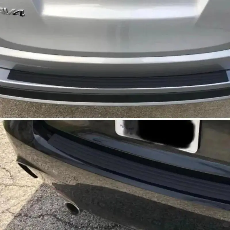 Gummi-Formteile Zierleiste Abdeckung Anti-Kratz Auto-Heckstoßstangenschutzplatte Kofferraumschutzleiste Auto-Styling – Detail 8