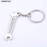 1Pcs Adjustable Metal Keychain Creative Tool Wrench Spanner Key Chain Key Ring Keyring