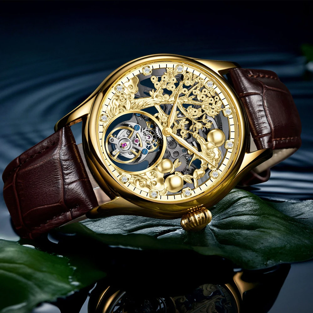 AESOP リアルトゥールビヨン機械式男性腕時計ブランドスケ - Zodiac Luxury Watch のレビューと価格