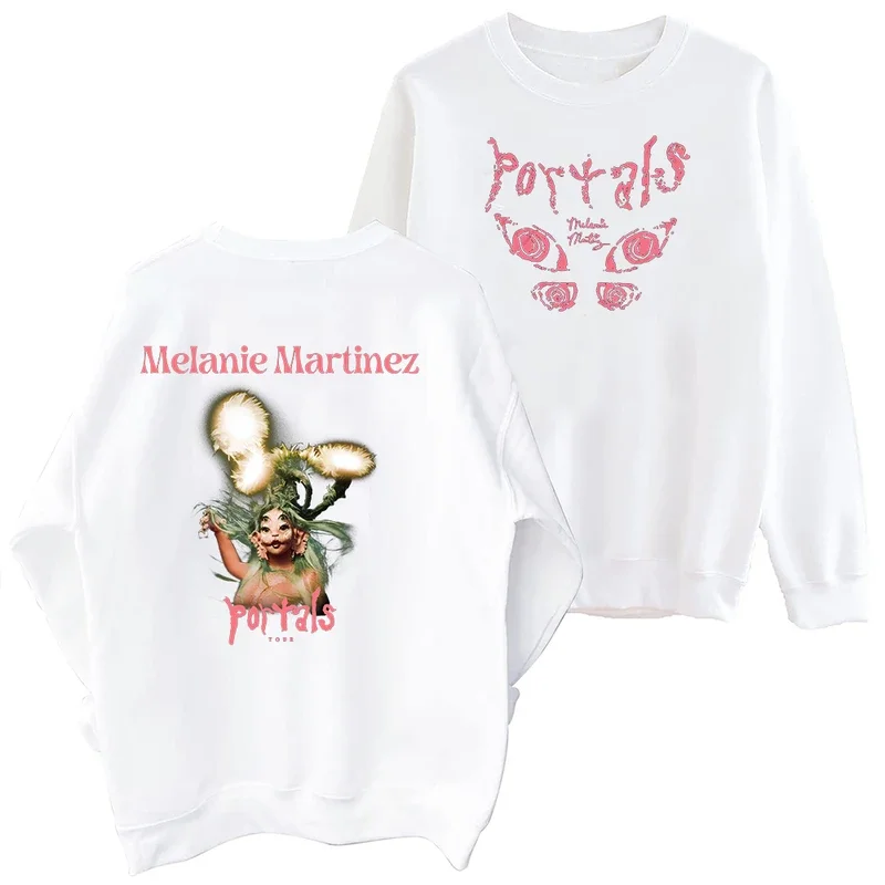 Melanie Martinez Portals 2024 Tour  Sweatshirt Harajuku Round Neck Long Sleeve Oversized Fans Gift Tops