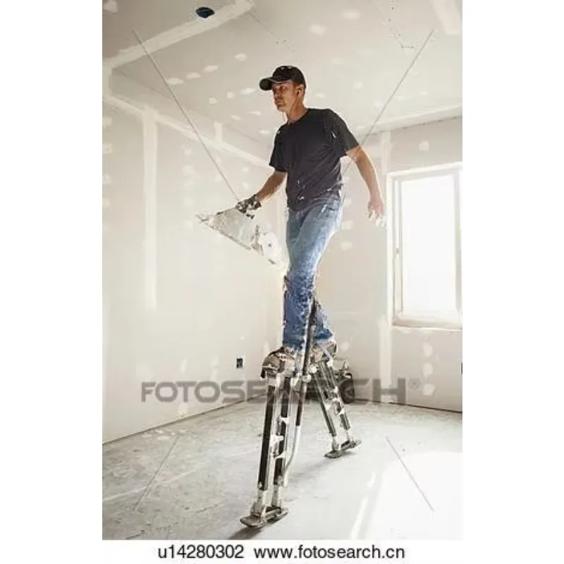 

NEW Factory Walking Direct Sales Tripod Stilt Aluminum Alloy Woodworking Stilt Decoration Mobile Props