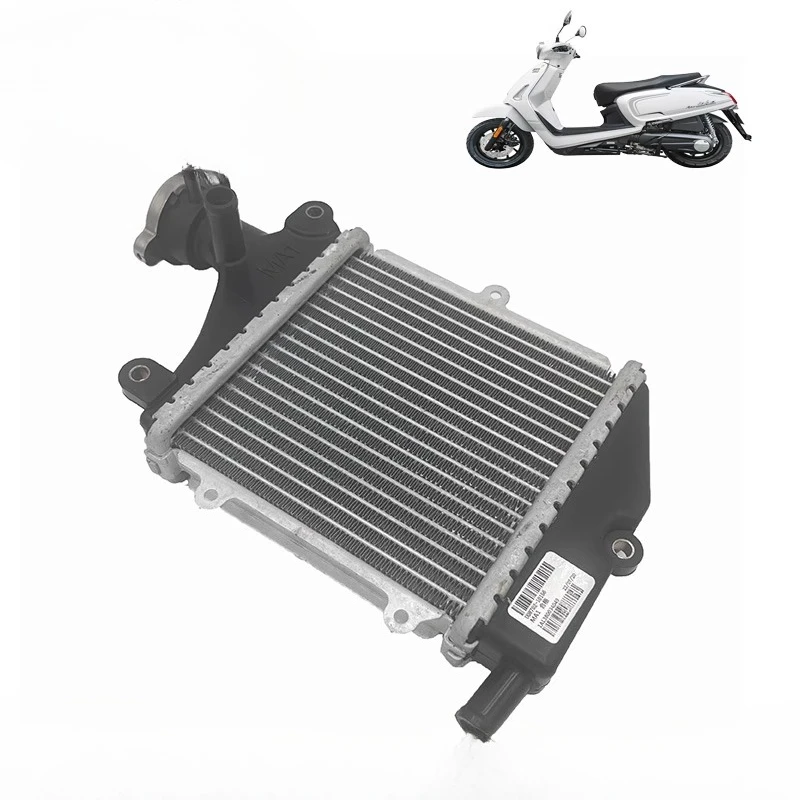 

Подходит для SYM Xiaxing Cruise 150CRUI с водяным охлаждением, подходит для 3/4 Phoenix JET Steel Man, бак для воды радиатора в сборе