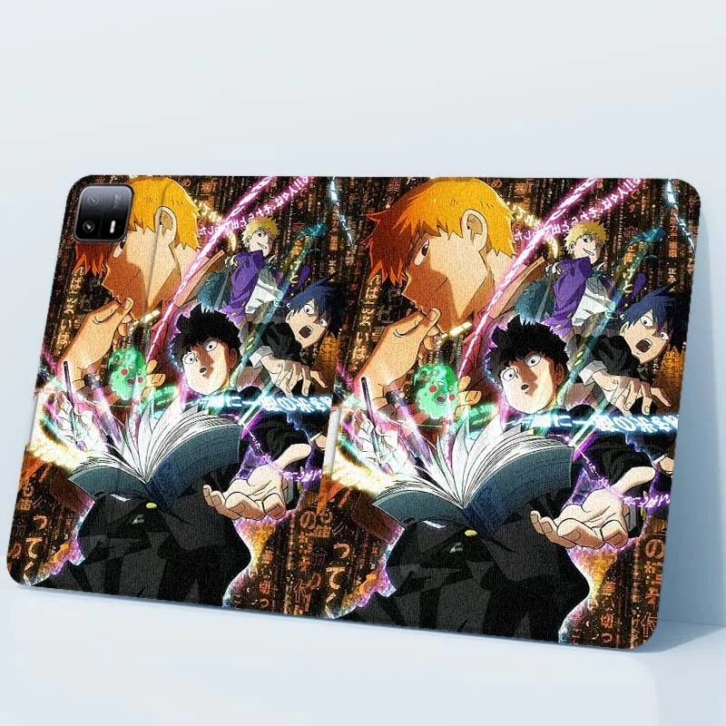 Mob Psycho 100 شعبية لشاومي Redmi Mi Pad 4 5 6 6s 7 7s SE Pro 2 11 Plus Max 12.4 11 11.2 12.5 8.7 بوصة حافظة تابلت #2