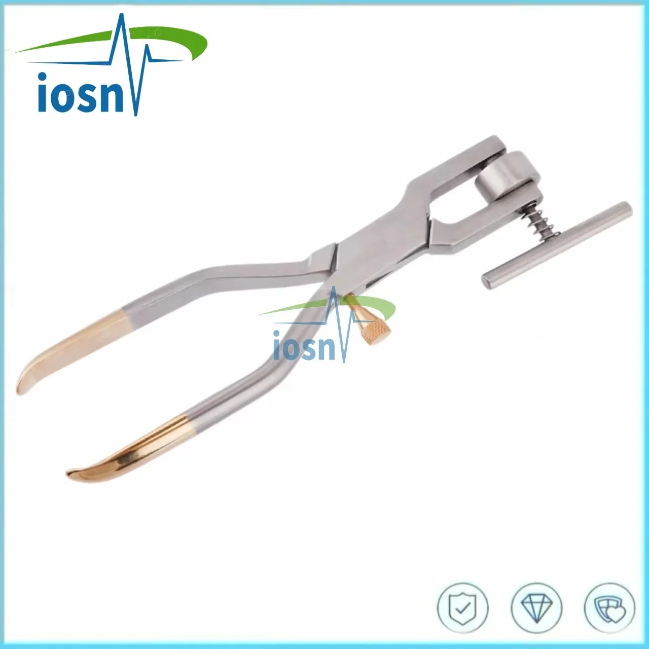 Tandheelkundige Orthodontie Bone Crusher Forceps Roestvrijstalen Orale Implantaat Botmolen Morselizer Instrument Tandarts Tools