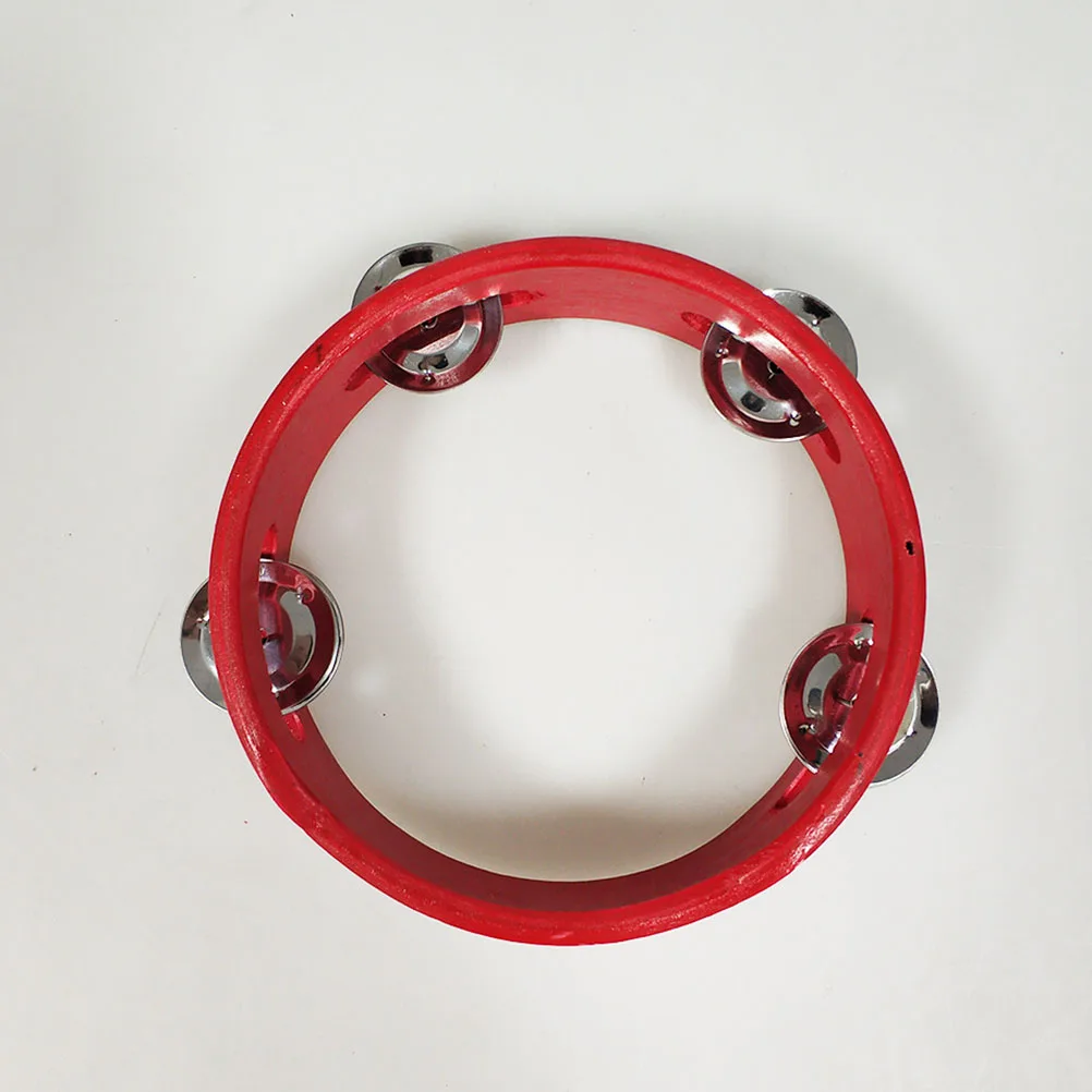 

Tambourine Circle Kids Toys Percussion for Preschool Musical Instruments Single Row