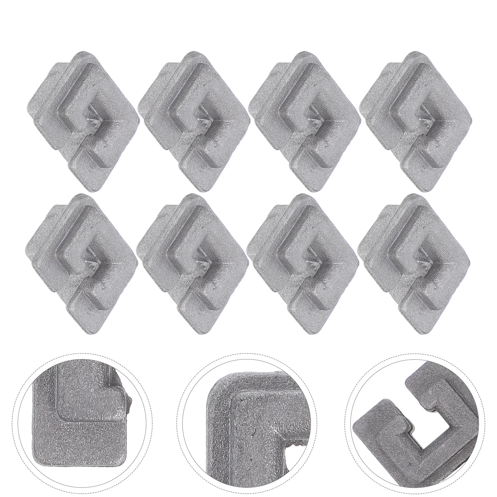 

10Pcs Trimmer Head Eyelet Replacement Aluminum Alloy Buckle for Lawn Mower Parts Professional Garden Trimmer Accessories