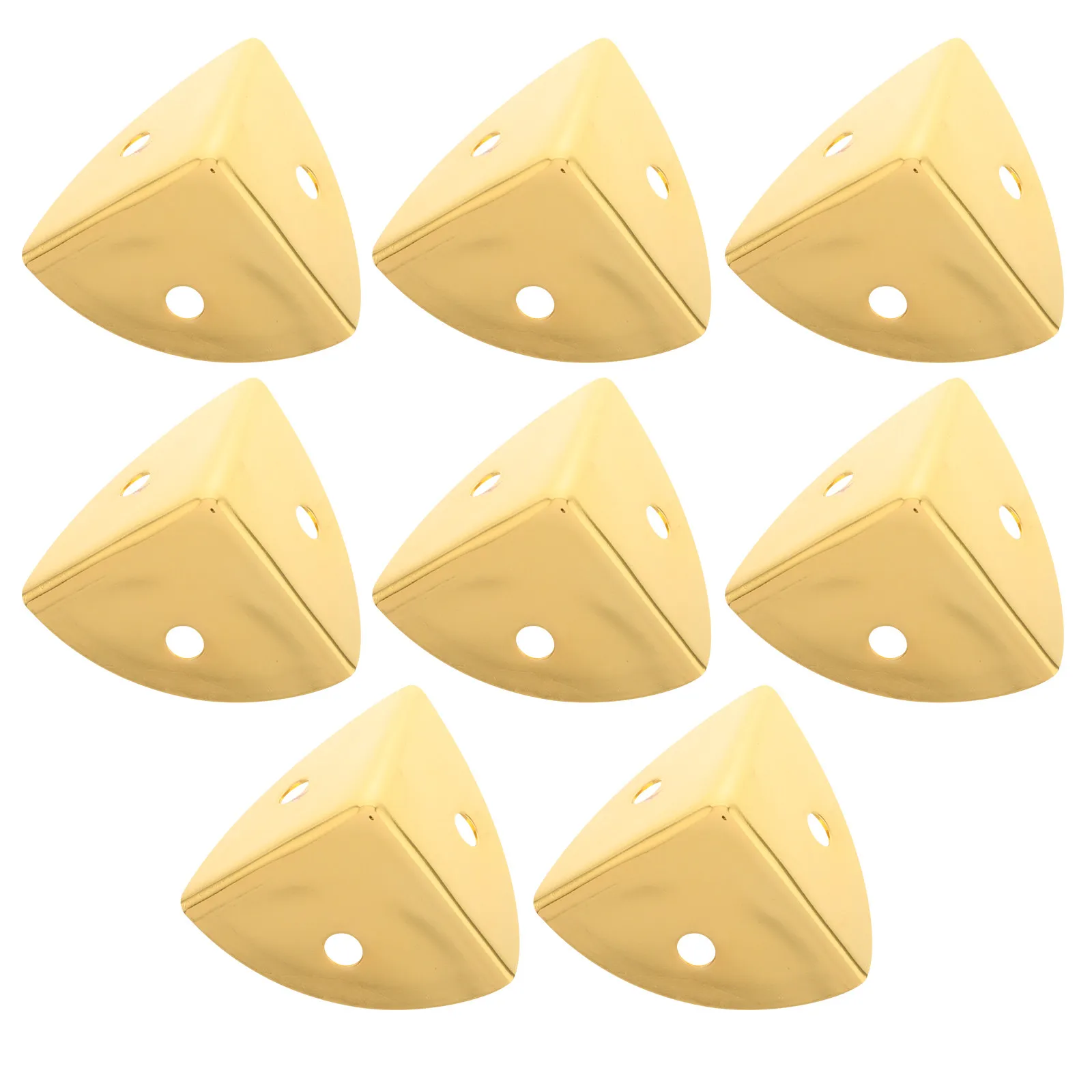 

8Pcs Corner Protector for Furniture Metal Edge Guards 90 Degree Box Case Bumper Braces Packaging Transport Protection