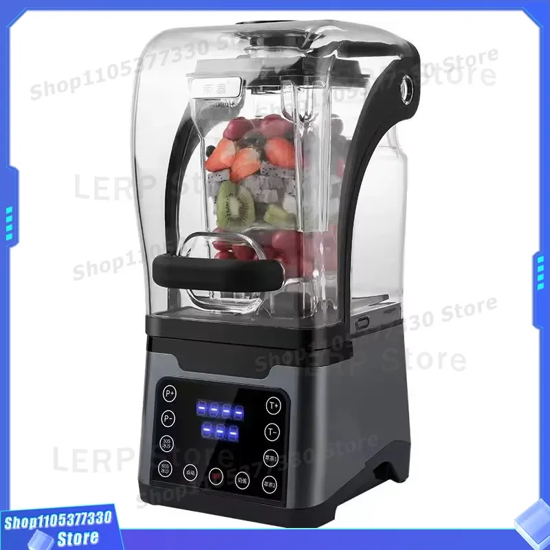 Commercial Heavy Duty Bubble Tea Mixer Stand with Sound Insulation Cover for Milk Tea Shop Equipment Multi Functional Table