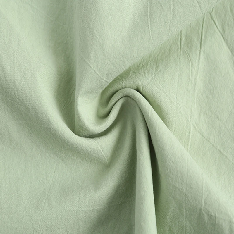 10 Meters 40s Sand Washed Single Layer Crinkle Fabric 100% Cotton 155 cm Width 110 Gsm For Sample test SC04