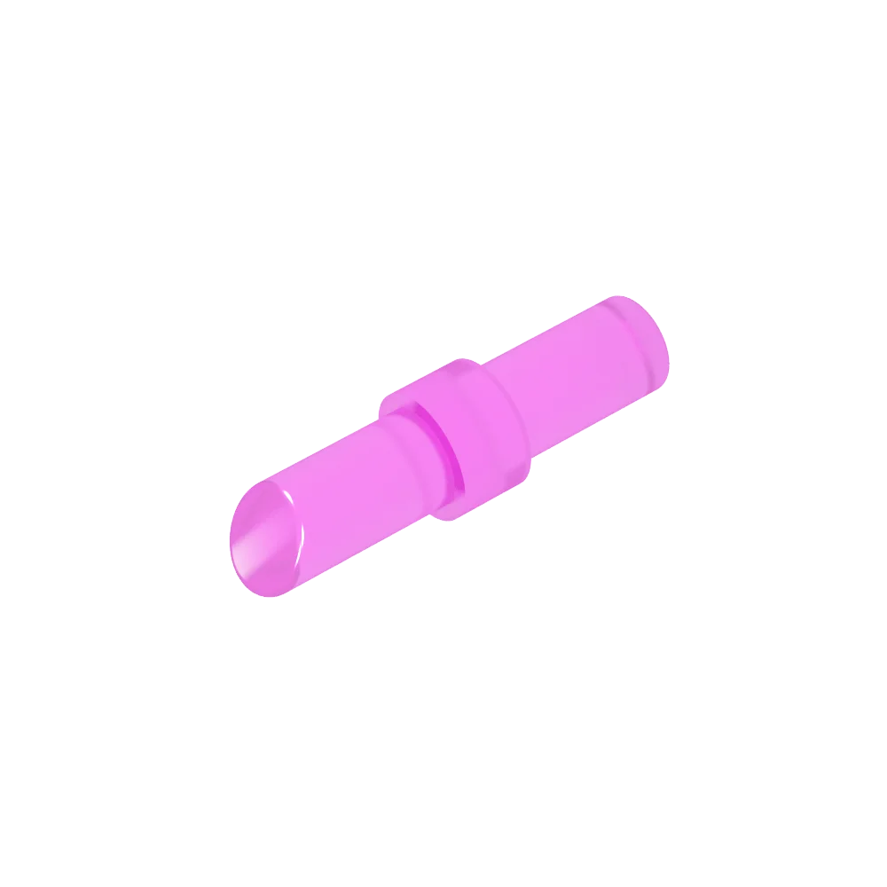 Plain Lipstick Technical Brick | Gobricks GDS-2020 Assembly Parts, Kids Toys Compatible with lego 93094