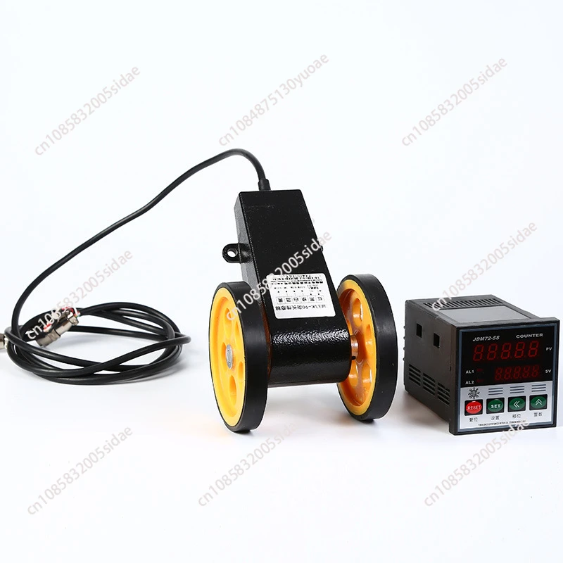 Wire Length Counter 5-digital Length Measurer Wheel Meter JDM72-5S + LK-90-1 Digital Couters