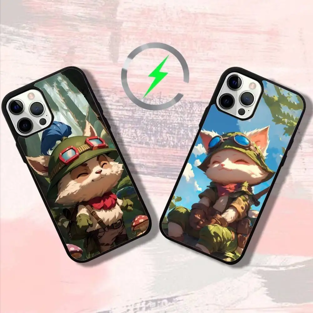 

Game T-Teemo-os L-LOLS Phone Case For iPhone 16,15,14,13,12,11,Pro,Max,Plus,Mini,SE4,E Magnetic Magsafe Wireless Charging