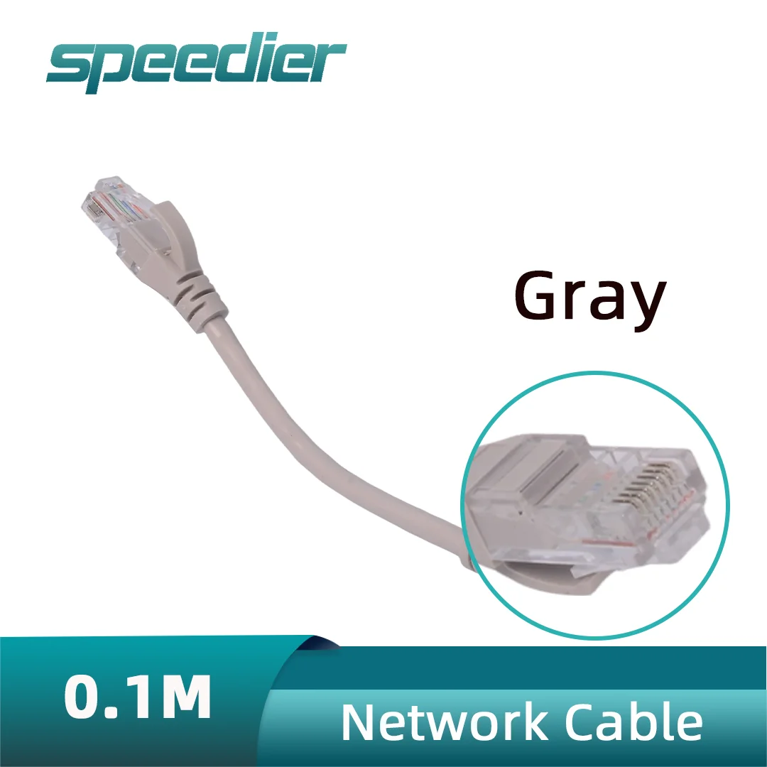 

CAT 5 Cable RJ45 CAT6 CAT5 CAT 5 CAT5e UTP Ethernet Network Cable Male to Male RJ45 Patch LAN High Quality Cable 0.1m