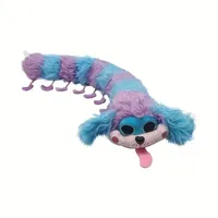 Caterpillar Plush Stuffed Pillow Toy Cute Soft Doll, Christmas Birthday Halloween Home Decoration Gift