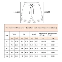 Short de course camouflage pour hommes, Short de sport 2 en 1, séchage rapide, entraînement, Fitness, Jogging, pantalons courts d'été pour hommes 6