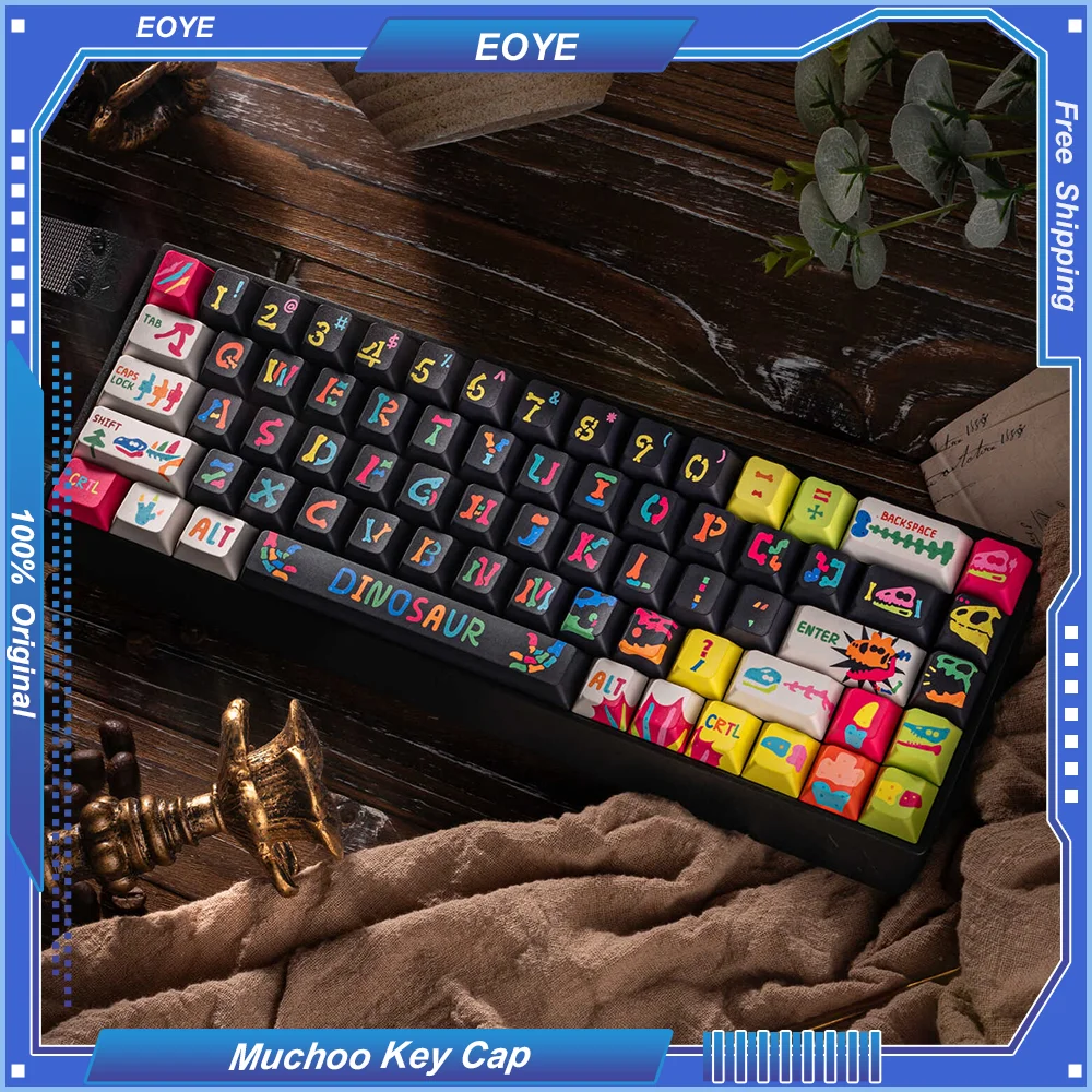 Muchoo Bony Dragon 146 Keys Cap PBT Five Side Sublimation Original Profile for Customized Mechanical Keyboard Keycap DIY Parts