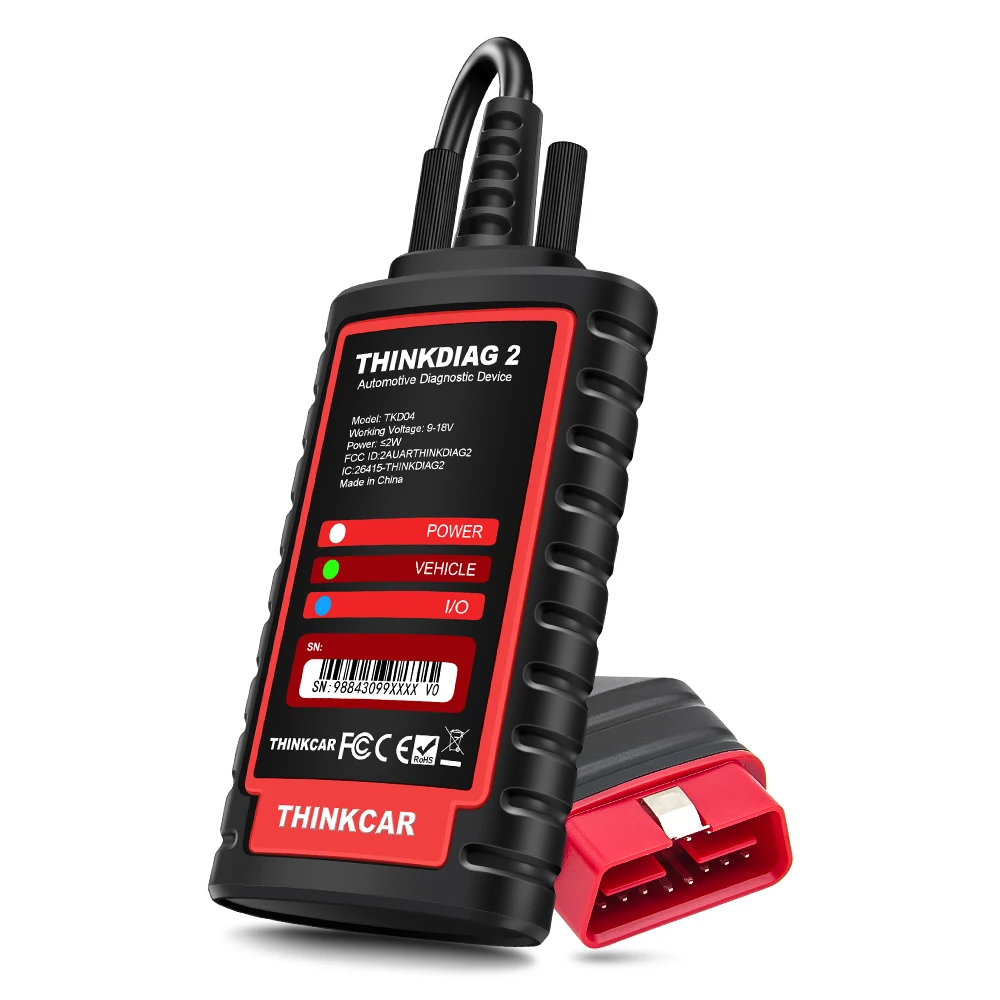 

2 ECU Coding Car All System Bidirectional Diagnostic Scanner for iOS & Android with CAN-FD Protocol