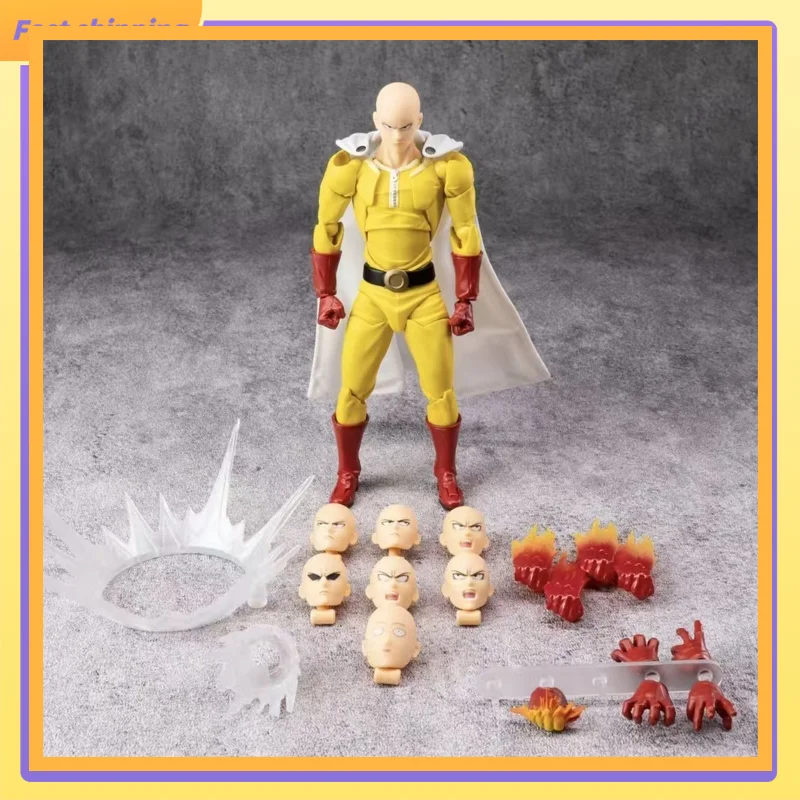 

2025 One Punch Man Saitama, специальное издание, несколько аксессуаров, шарнирная фигурка, коллекция аниме, подарок