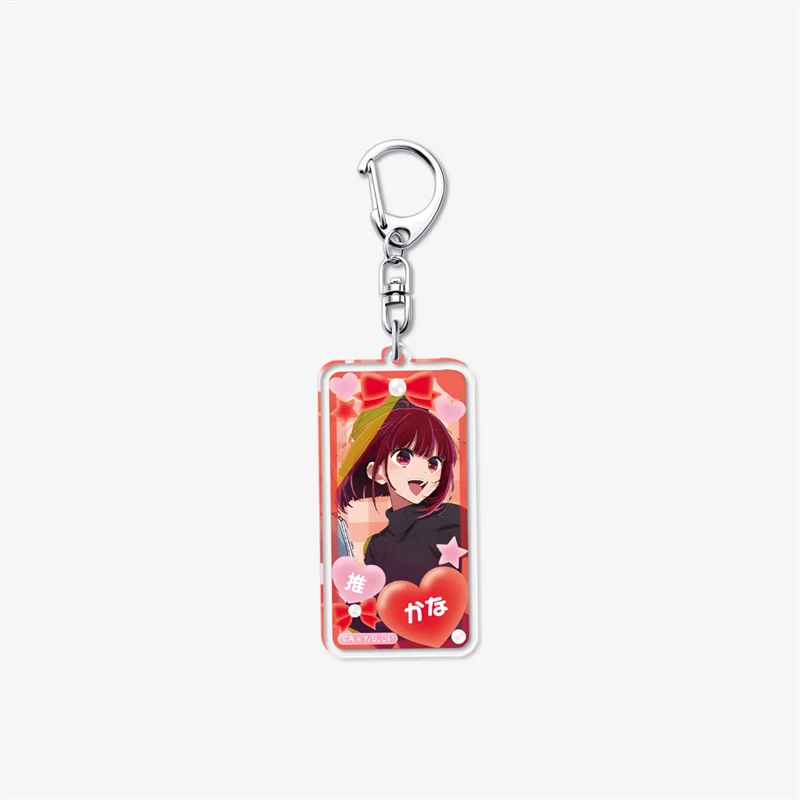 Japan OSHI NO KO Anime Figures Hoshino Rubii Arima Kana Kurokawa Akane Cosplay Acrylic Keychains Bag Keyring Fans Birthday Gift