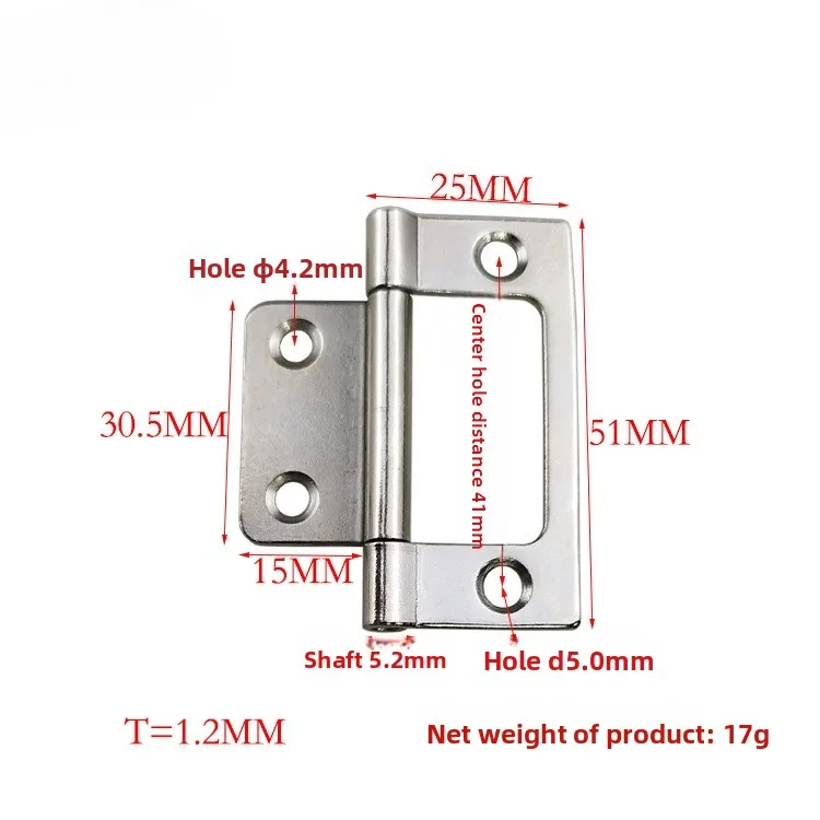 5개입 도매 철제 앤티크 구리 힌지 캐비닛 도어 나무 상자 소형 힌지 가구 하드웨어