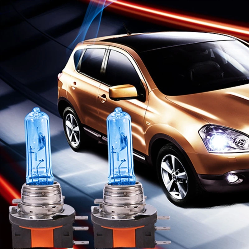 

U1JF 2 PCS H15 Галогеновые белые туманные лампы для автомобиля