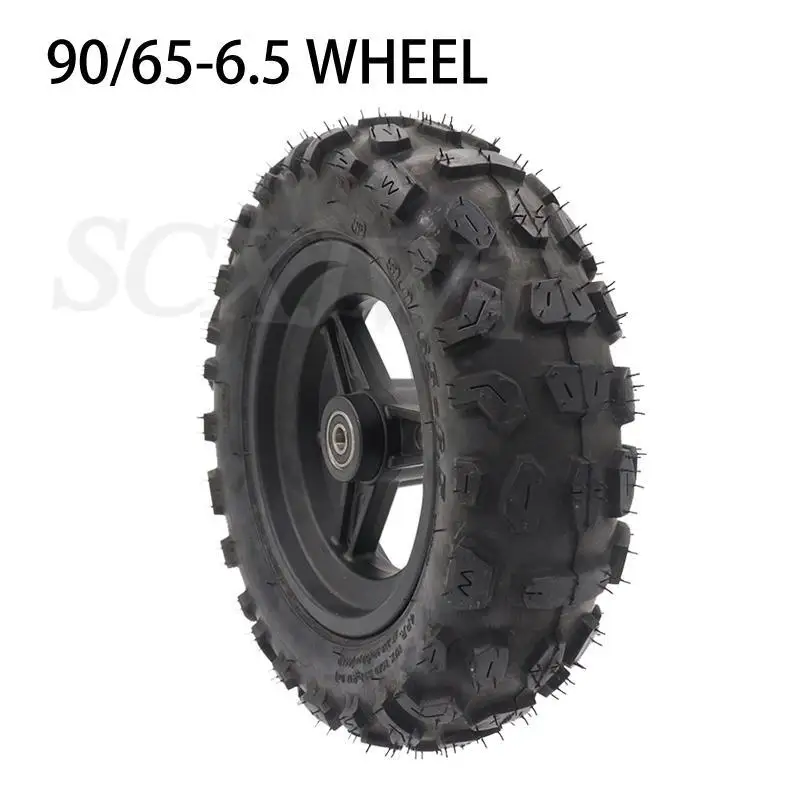 

High Quality 90/65-6.5 tubeless Wheel Tyre 11 Inch Vacuum Tire with Alloy Hub rim fit for Electric Scooter Accessories