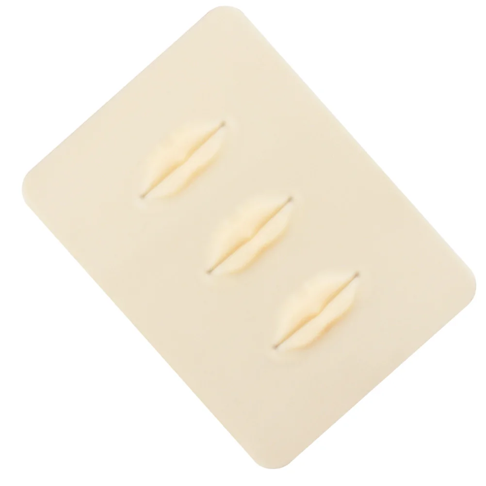 

Silicone Lip Skin For Tattooing Practice Skin For Tattooing Durable Premium Tools Supplies Accessories Beginner Lover Gift White