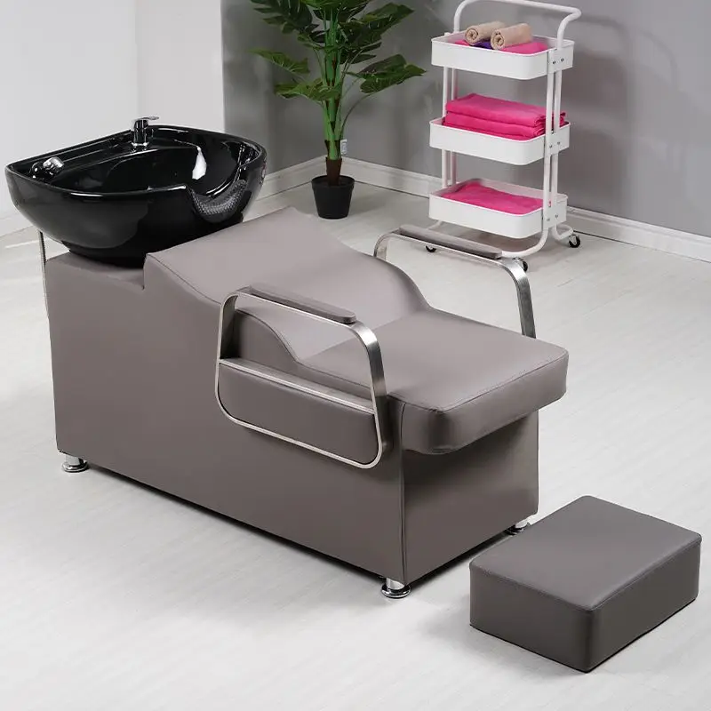 Ceramic Basin Shampoo Lavabo Salon Chair Beauty Salon Makeup Professional Hairdresser Spa Cheveux Hairstylist Chairs Treatment