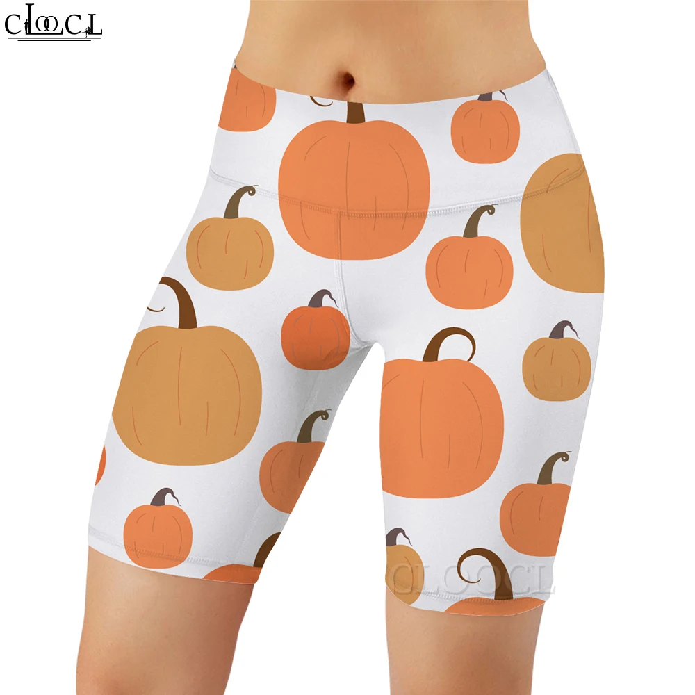 CLOOCL Halloween Fashion Women Legging Cartoon Pumpkin Casual Printed Legging Gym Workout Sportswear Women Pants Dropshipping