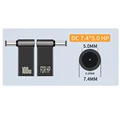 7.4-5.0mm (for Hp)